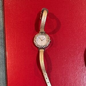 Coach Silver Women's Watch with White Dial